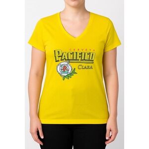Pacifico Cerveza Clara Tshirt Ladies Medium Live and Tell Brand NWOT